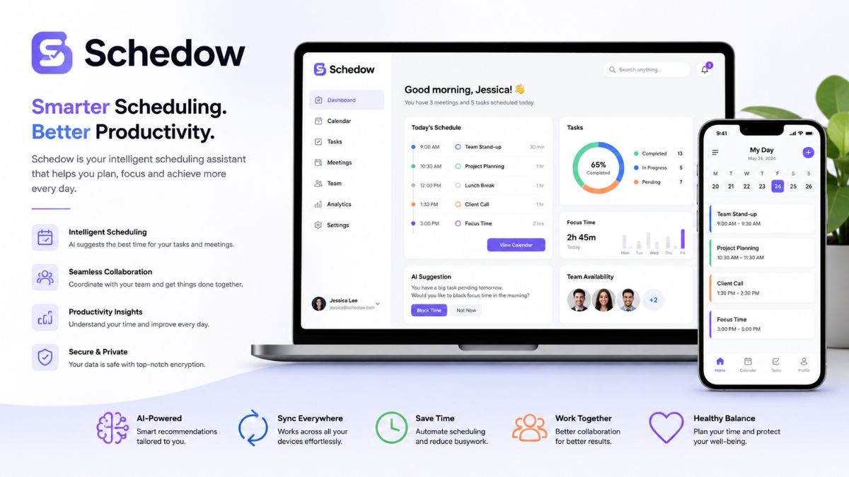 Schedow: The Future of Smart Scheduling and Digital Productivity